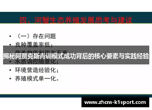 揭秘阿贾克斯青训模式成功背后的核心要素与实践经验 揭秘阿贾克斯青训模式成功背后的核心要素与实践经验